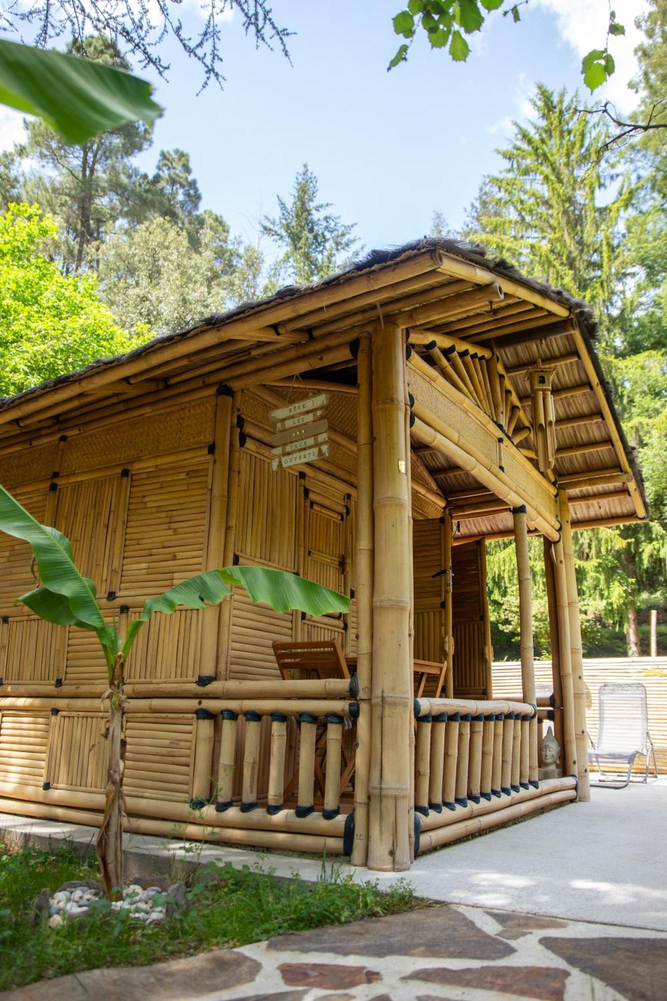 Suite Bambou Bien-Etre A Bali - Le Soleil Des Cevennes Saint-Jean-du-Gard Exterior foto